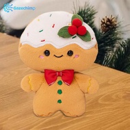 [Gazechimp] Gingerbread Plush Toy, Cuddly Toy Decor, Cuddly Toy Cuddly Doll for Children