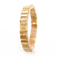 【正佳珠寶】金鈦晶 頂級淨透鼓面包裹鈦 29.7g 金鈦晶手排