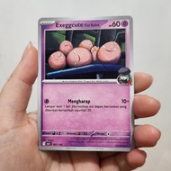 Pokemon TCG Card English Indonesia - Exeggcute Exeggutor