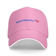 New Bank of America Logo Baseball Cap Unisex Quality Polyester Hat Men Women Golf Running Sun Caps S