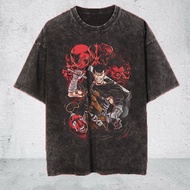 Berserk Anime Manga Vintage Wash T-Shirt