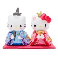 SANRIO - Hello Kitty 日版 女兒節 毛公仔 一對裝 娃娃 裝飾 擺設 玩偶 布偶 凱蒂貓 Dear Danie 2022版