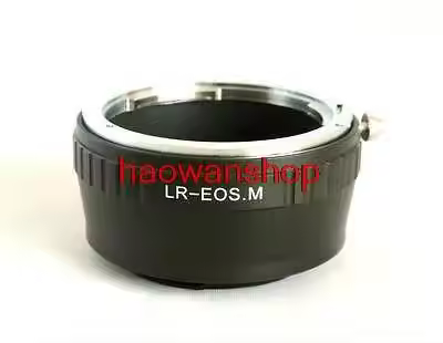 Adapter Ring for leica R LR Lens to canon EF-M Mirrorless Camera Body eosm/m1/m2/m3/m5/m6/m10/m50/m1