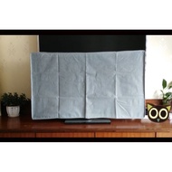 Sanchengqcby 32inch LCD TV Cover All-Inclusive Display Dust Cover Hanging 50 Curved Surface 65/Inch 42 Sunscreen 60 Cover Towel 49/Inch Cover Cloth