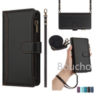 For Samsung Galaxy A03S A03 Core A51 A71 A12 A21S A31 A50 A50S A30S A11 Card Slots Holder Leather Wa