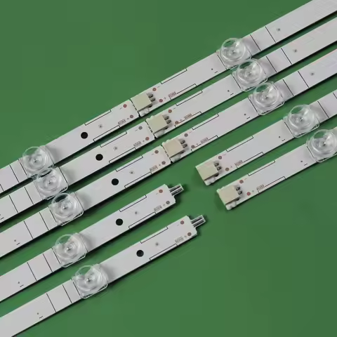 New 5pcs/Kit LED strips CRH-BK58S13030T051087D-REV1.2 W JL.D580A1330-365AS-M_V02 for HISENSE TV H58A