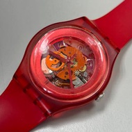 Swatch Swiss 絕版透明手錶#收藏