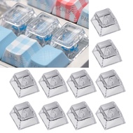 DOU 1U 2U Clear Keycaps With 95% Light Transmission For Mechanical Keyboards