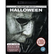 Halloween《月光光心慌慌》(2018) (4K Ultra HD + Blu-ray) (英國版) [4K UHD BD] [4K藍光影碟]