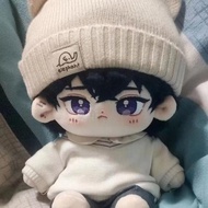 男娃娃衣20CM棉花娃娃衣服帅气背带裤可爱套装娃衣20cm卫衣帽现货Men's 20CM Cotton Doll Clothes Handsome20241114