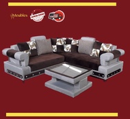 Sofa Ruang Tamu / Kursi Tamu Bentuk L Ronald Messi