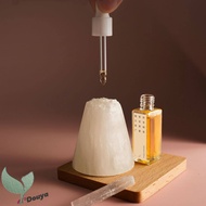 White ซีลีเนียม ITE หิน Diffuser รูปภูเขาหิมะน้ำมันหอมระเหย Diffuser หินคริสตัลบำบัดด้วยมือ Homedeco