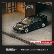 Tarmac Works TW 1:64三菱Lancer藍瑟GSR EVO3代III 合金汽車模型