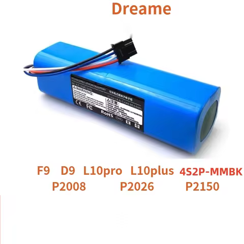 lithium ion battery pack For F9 D9 L10Pro L10Plus S10 S10Pro P2008 P2026 P2150 4S2P-MMBK Sweeping Ro