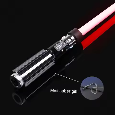TXQ Darth Vader EP5 Halloween COMBAT Smooth Swing Metal Lightsaber Saber Force Heavy Dueling Skywalk