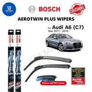 Genuine Bosch Aerotwin Plus Multi Clip Wiper Set for Audi A6 [C7] (26"/20")