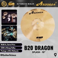 Arborea Cymbals B20 Dragon Series Cymbal Set / Hi-Hat , Splash , Crash, Ride, Stacker , China