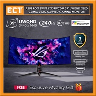 Asus ROG Swift PG39WCDM 39" UWQHD (3440 x 1440) OLED 0.03ms 240Hz Curved Gaming Monitor (USB-C,DP,HD