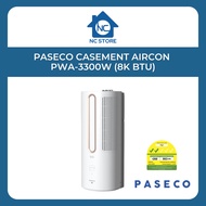 PASECO CASEMENT AIRCON PWA-3300W (8K BTU)