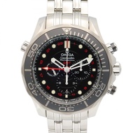 【二手】OMEGA海馬系列300公尺潛水錶 212.30.44.52.01.001 黑色不鏽鋼男士腕錶