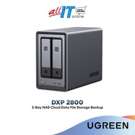 UGREEN DXP2800 2-Bay NAS Cloud Data File Storage Backup Device