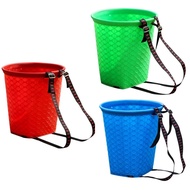 [xdnblun] Back Basket Versatile Agricultural Wear Resistant with Straps Fruit Picking Basket for Out