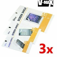 VMAX 高清螢幕貼 透明保護膜 (3片裝) Ultra-Clear Screen Protector (3 PACK) for 三星 Samsung / HTC / Sony / LG / 小米 Xiaomi / 黑莓 BlackBerry / 華碩 Asus / 摩托羅拉 Motorola / iPhone