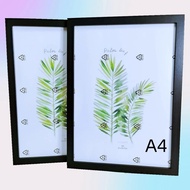 MODERN A3 A4 Poster Certificate Photo Frame Simple Wooden A4 Frame Table/Picture Frame Hanging Wall 