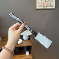 Shovel to flip food, fry fish and cakes, Stainless steel flip ladle to fry food