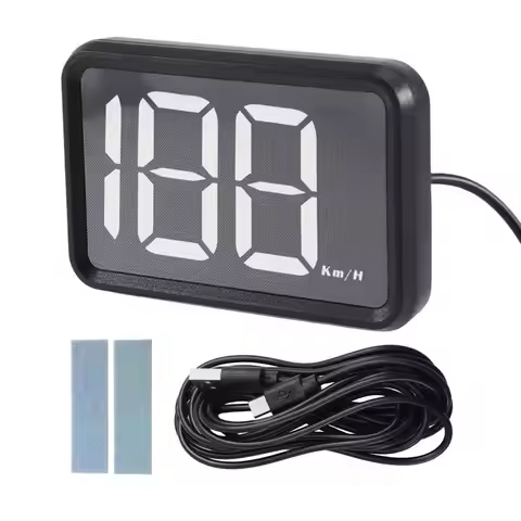 A82M-X1 HUD Display USB Powered GPS Speedometer For Motorcycles Driving Experience Versatile Placeme