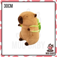 Moo Baby Capybara 90cm Patung Capybara Besar Anak Patung Comel Capybara Toy Capybara plushie 卡皮巴拉娃娃卡