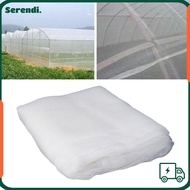 SERENDI Insect Screen, 60 Mesh White Garden Insect , Reusable Pest Protection PE Planting Supplies I
