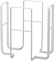 Yamazaki 6471 News Rack, White, Approx. W 13.8 x D 10.8 x H 13.8 inches (35 x 27.5 x 35 cm), Tower