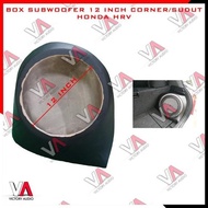 Box Sudut box subwoofer Bahan MDF 18mm Subwoofer Audio Mobil 12 Inch