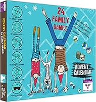 NEW 2023 Advent/Countdown Calendar FAMILY GAMES. 24 BEST EVER FAMILY GAMES IN A BOX – put the screen