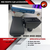 Toyota Wigo (2022-2023) Car Armrest (Center Console Box)