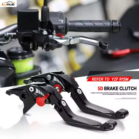For YAMAHA YZF R15M R15 M 2022-2025 Motorcycle Accessories Adjustable Brake Handles Brake Clutch Lev