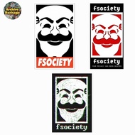 Sticker Fsociety mask mr.robot sticker