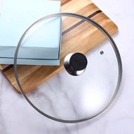Glass Lid Wok Cover Glass Pot Pan Kitchen Cook Kuali Penutup Kaca Masak Dapur 玻璃锅盖 (20cm/22cm/24cm/2
