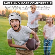 Flag Football Helmet Youth Soft Shell Football Helmet for 7v7 Football, Soft Shell Helmet for Flag F