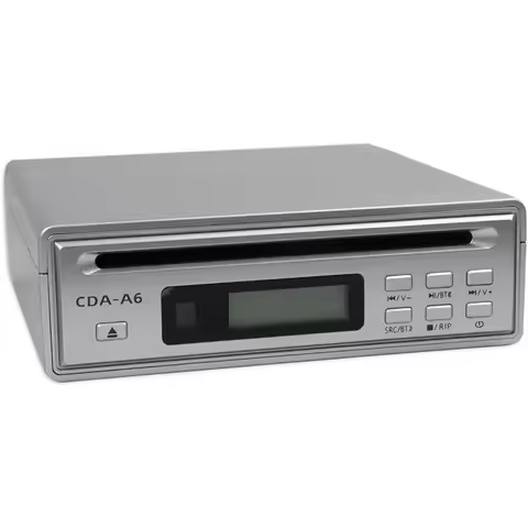 ABSQ-Portable Hifi CD Player For Home, Bluetooth Car CD Player, CD Ripper With USB Ripping, Optical 