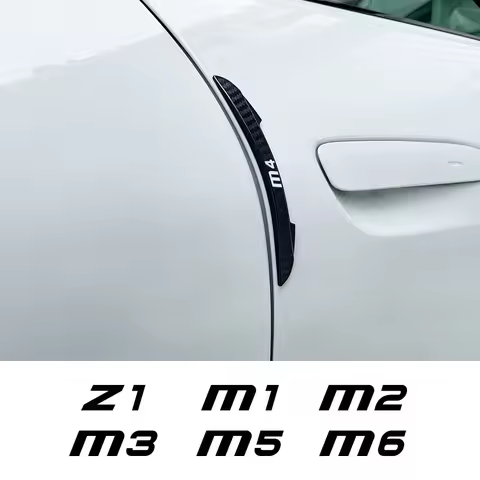 4PCS Car Anti-collision Strips Accessories For BMW Z3 Roadster Z4 E89 M1 M2 F87 M3 E30 E46 E92 M4 F8