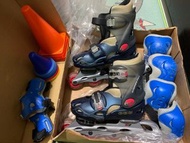 EU32-36 兒童滾軸溜冰鞋 直排輪 kid roller skate  rollerblades