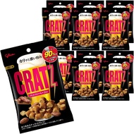 Glico Cratz Pepper Bacon 42g x 12 bags,  A perfect snack to pair with alcoholic beverages such as be