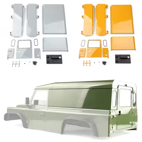 TRX4 3 Door Kit Body Shell Modified Pieces for 1/10 RC Crawler Car Traxxas RD110 2Door 313/324mm Pic