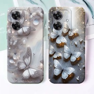 Realme note 60x 4G 2025 note 60 4G 2025 - Silicone - Butterfly Motif - Fashion Case - Bumper - Proca