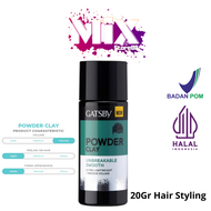 Hair Powder Gatsby 20gr Gatsby powder Clay Unbreakable Smooth