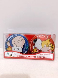 ✈️日本 Snoopy x 風月堂 鐵盒2個