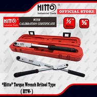 [ HITTO ] 3/8" & 1/2" & 3/4" Adjustable Britool Type Torque Wrench with case box ( 06 HTW )