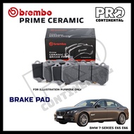BREMBO PRIME CERAMIC BMW 7 SERIES E65 E66 730i 730d 735i FRONT BRAKE PAD
